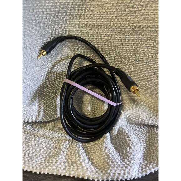 Rca Video Cable With Rf Tv Connector For Atari 2600 Jr 7800 OEM Untested - Picture 1 of 3